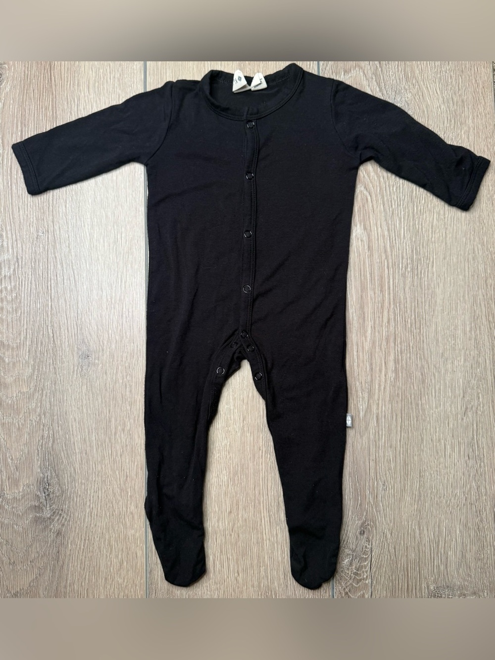Kyte Baby Midnight Bamboo Footed Sleeper Snap Pajamas 0-3M